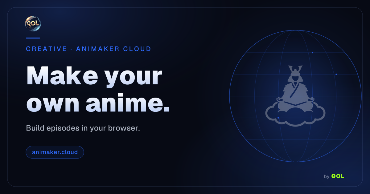 Animaker Cloud. Make your own anime.